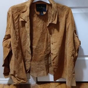 Women suede jacket